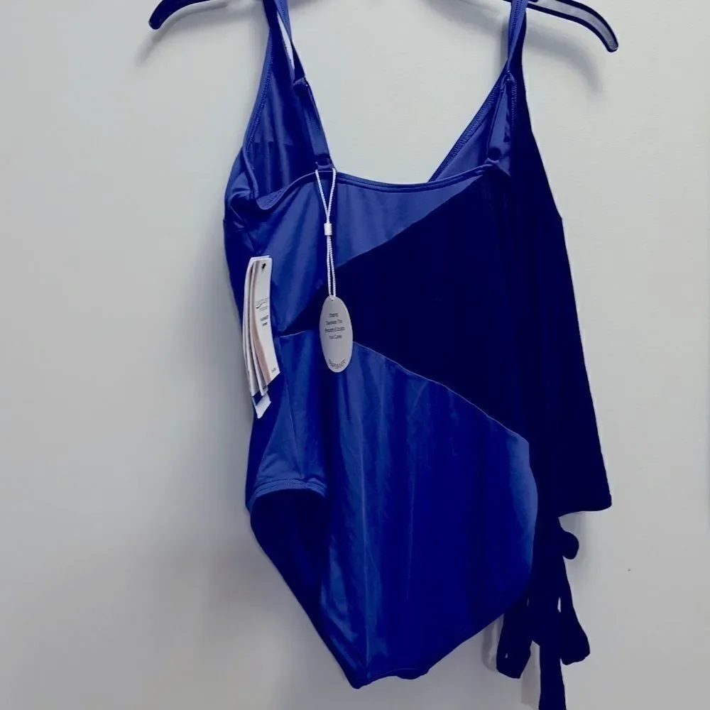 Coco Reef. Coco Contours Appeal Cross-over One Piece Swimsuit size 12 - Picture 7 of 8